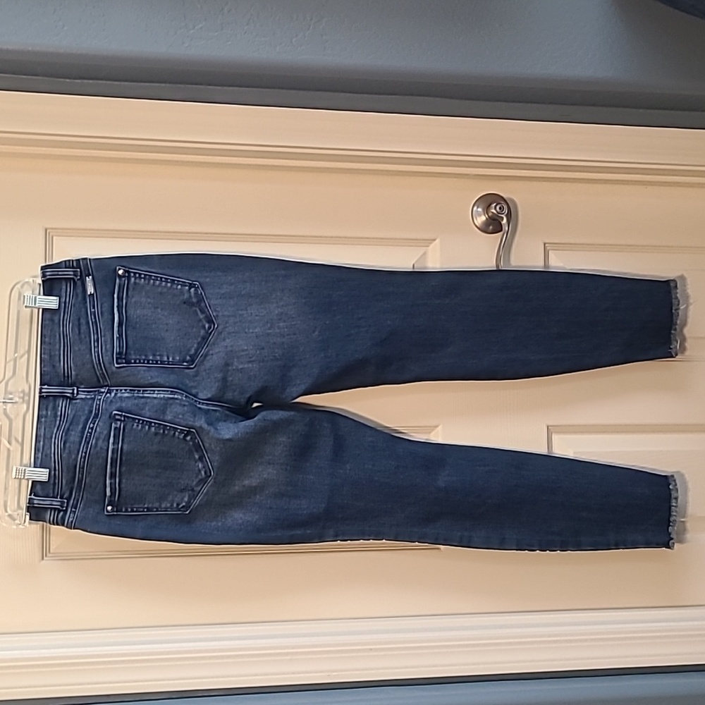 INC distressed jeans with stud detail size 8 - Picture 3 of 5
